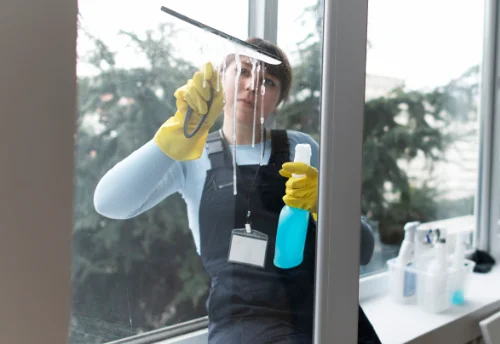 Nettoyage de vitres intérieures et extérieures à Bondeval